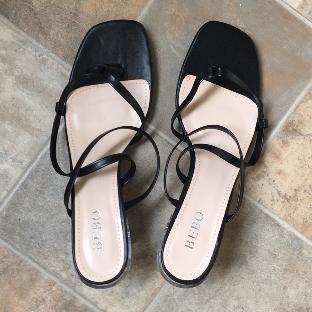 Bebo Black Heels